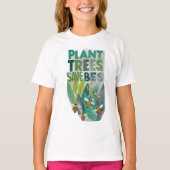 植物の木救蜂 Tシャツ (正面)