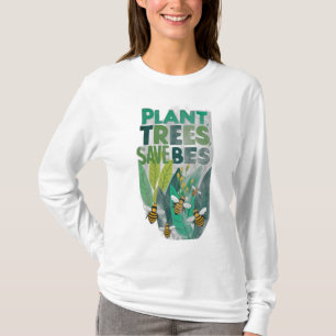 植物の木救蜂 Tシャツ