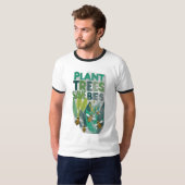 植物の木救蜂 Tシャツ (正面フル)