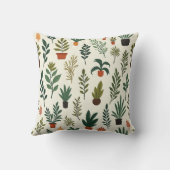 植物の枕クッション クッション (裏面)