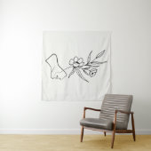 植物の栽培 タペストリー (インサイチュ(横))