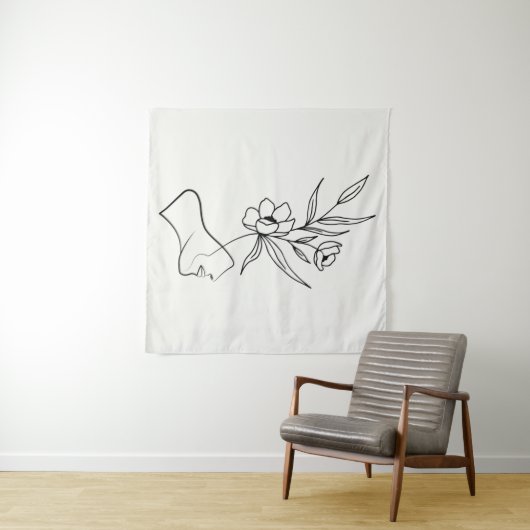 植物の栽培 タペストリー (インサイチュ(横))