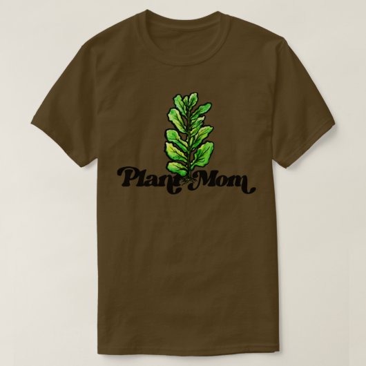 植物の母1 Tシャツ (デザイン正面)