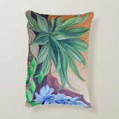 植物の池パーティー アクセントクッション (裏面(縦))