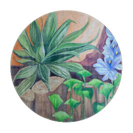植物の池パーティー カッティングボード
