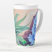 植物の池パーティー カフェラテマグ (右アングル)