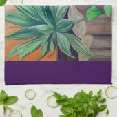 植物の池パーティー キッチンタオル (折り畳み)