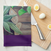 植物の池パーティー キッチンタオル (四つ折り)