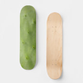 植物の熱帯緑のサボテンの写真 スケートボード (正面)