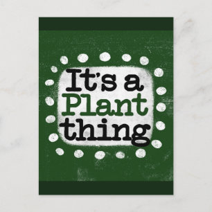 植物の物はがき ポストカード