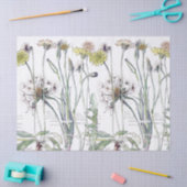 植物の猫耳の花の野生の花のティッシュペーパー 薄葉紙 (クラフト)