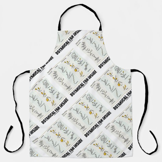 植物の種類の芽の中のファン エプロン (正面)