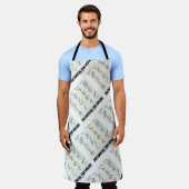 植物の種類の芽の中のファン エプロン (着用した状態)