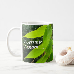 植物の素晴らしい捕獲とマグカップ コーヒーマグカップ