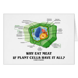 植物の細胞にそれがすべてあったらなぜ肉を食べて下さいか。 (Vegのおもしろい)