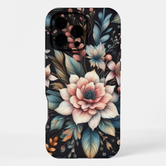 植物の美しさ iPhoneケース (裏面)