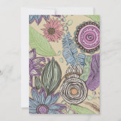 植物の至福 招待状 (正面)