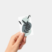 植物の花のデザイン バッジ (手持ち)