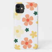 植物の花柄の雰囲気 Case-Mate iPhoneケース (裏面)
