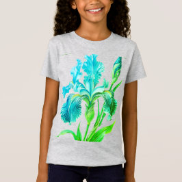 植物の花開く Tシャツ