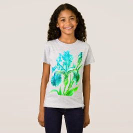植物の花開く Tシャツ