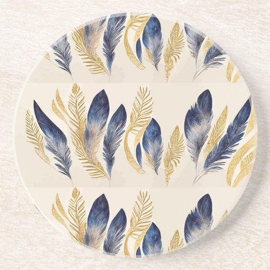 「植物の花」セラミックコースター コースター (正面)