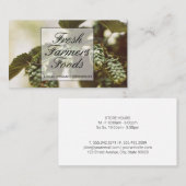 植物の芽 大麦ホップ 名刺 (正面/裏面)