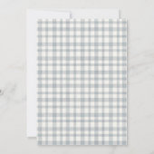 植物の葉のリース写真金ゴールド卒業 案内状 (裏面)