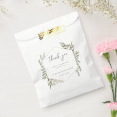 植物の葉の枠結婚の数 フェイバーバッグ (封をした状態)