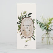 植物の葉の農家エレガントの田舎の献立 メニュー (スタンド正面)