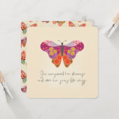 植物の蝶 カード (正面/裏面インサイチュ)