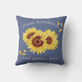 植物の親切と収集の愛の装飾用クッション クッション (裏面)