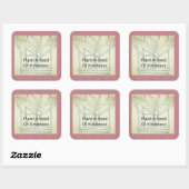 植物の親切 スクエアシール (シート)