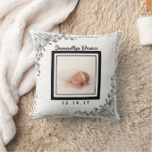 植物の誕生の発表の写真の子供部屋 クッション (ブランケット)