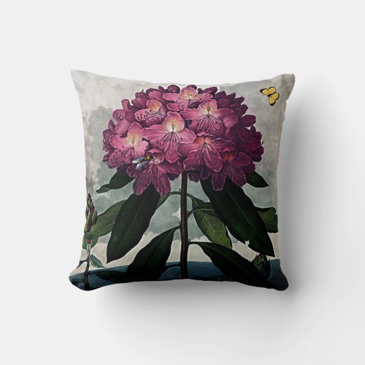 植物の開花シャクナゲのクッション クッション (正面)