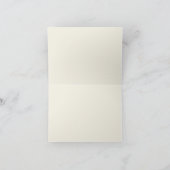 植物の魅力|の新婦付添人カード 招待状 (内部)