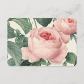 植物の魅力|の方向エンクロージャカード エンクロージャーカード (裏面)