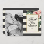 植物の魅力|は写真カード感謝していしています サンキューカード (正面/裏面)