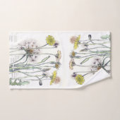 植物のCatsearの野生の花のBathタオルセット バスタオルセット (ハンドタオル)