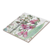 植物のFoxgloveの野生の花によってはタイルが開花します タイル (側面)