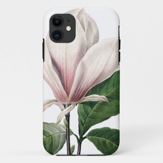 植物のiPhone 5の場合のピンクのマグノリア Case-Mate iPhoneケース (裏面)