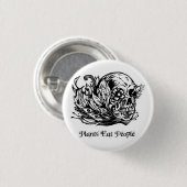 植物は人々ボタンを食べます 缶バッジ (正面&裏面)