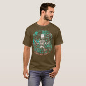 植物は人ではなくスケルトン Tシャツ (正面フル)