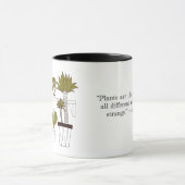 植物は人に似ている マグカップ (中央)