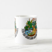 植物は多いほどいい お花の鉢 カクタス コーヒーマグカップ (中央)