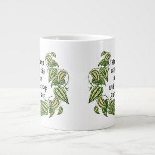 植物は太陽を食べることができ、空気の見積もりのコフを外に出る ジャンボコーヒーマグカップ