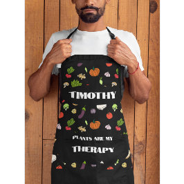 植物は私のセラピーエプロン エプロン