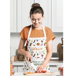 植物は私のセラピーエプロン エプロン