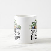 植物は私のセラピー観葉植物 コーヒーマグカップ (中央)