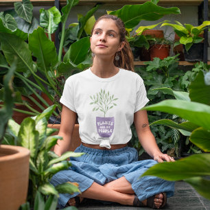 植物は私の人のトライブレンドTシャツである トライブレンドTシャツ